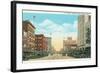 O Street, Lincoln, Nebraska-null-Framed Art Print