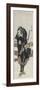 O Tani Hiroeman III as Asahara Jiro, 1778-Katsukawa Shunsho-Framed Premium Giclee Print