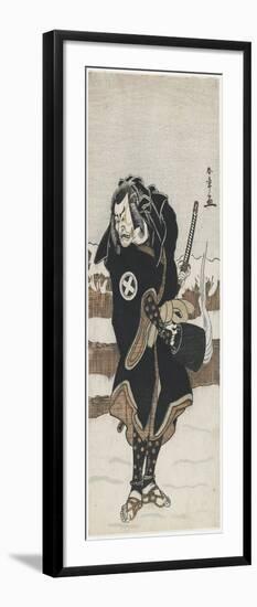 O Tani Hiroeman III as Asahara Jiro, 1778-Katsukawa Shunsho-Framed Premium Giclee Print