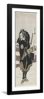 O Tani Hiroeman III as Asahara Jiro, 1778-Katsukawa Shunsho-Framed Giclee Print