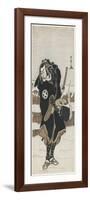 O Tani Hiroeman III as Asahara Jiro, 1778-Katsukawa Shunsho-Framed Giclee Print