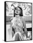 O toi ma Charmante YOU WERE NEVER LOVELIER by WilliamSeiter with Rita Hayworth, 1942 (b/w photo)-null-Framed Stretched Canvas