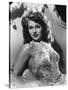 O toi ma Charmante YOU WERE NEVER LOVELIER by WilliamSeiter with Rita Hayworth, 1942 (b/w photo)-null-Stretched Canvas