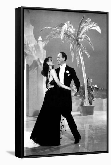 O toi ma Charmante YOU WERE NEVER LOVELIER by WilliamSeiter with Rita Hayworth and Fred Astaire, 19-null-Framed Stretched Canvas