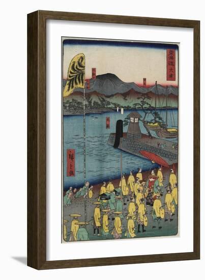 O Tsu, June 1863-null-Framed Giclee Print