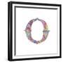 O-Green Girl-Framed Giclee Print