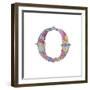 O-Green Girl-Framed Giclee Print