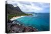 Oahu Cliffs-Bill Carson Photography-Stretched Canvas