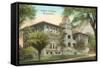 Oahu College, Honolulu, Hawaii-null-Framed Stretched Canvas