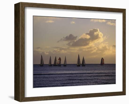 Oahu Hawaii, USA-null-Framed Photographic Print