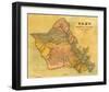 Oahu, Hawaiian Islands, c.1899-T^ D^ Beasley-Framed Art Print