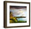 Oahu island-null-Framed Art Print