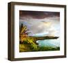 Oahu island-null-Framed Art Print