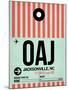 OAJ Jacksonville Luggage Tag I-NaxArt-Mounted Art Print