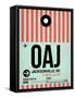 OAJ Jacksonville Luggage Tag I-NaxArt-Framed Stretched Canvas