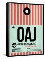 OAJ Jacksonville Luggage Tag I-NaxArt-Framed Stretched Canvas