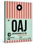 OAJ Jacksonville Luggage Tag I-NaxArt-Stretched Canvas