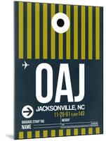 OAJ Jacksonville Luggage Tag II-NaxArt-Mounted Art Print