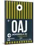 OAJ Jacksonville Luggage Tag II-NaxArt-Mounted Art Print