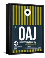 OAJ Jacksonville Luggage Tag II-NaxArt-Framed Stretched Canvas