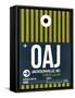 OAJ Jacksonville Luggage Tag II-NaxArt-Framed Stretched Canvas