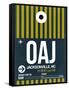 OAJ Jacksonville Luggage Tag II-NaxArt-Framed Stretched Canvas