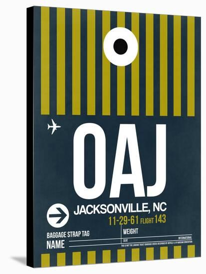 OAJ Jacksonville Luggage Tag II-NaxArt-Stretched Canvas