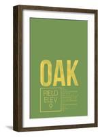 OAK ATC-08 Left-Framed Giclee Print