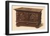 Oak chest, 1904-Shirley Slocombe-Framed Giclee Print