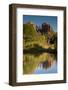 Oak Creek and Cathedral Rock, Crescent Moon Recreation, Sedona, Az-Michel Hersen-Framed Photographic Print