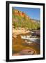 Oak Creek, Slide Rock State Park, Sedona, Arizona, Usa-Michel Hersen-Framed Premium Photographic Print