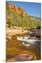 Oak Creek, Slide Rock State Park, Sedona, Arizona, Usa-Michel Hersen-Mounted Premium Photographic Print