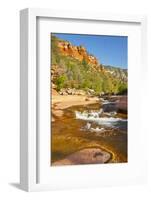 Oak Creek, Slide Rock State Park, Sedona, Arizona, Usa-Michel Hersen-Framed Photographic Print