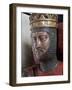 Oak Effigy of Robert, Duke of Normandy, Died 1134, Gloucestershire, England-Nick Servian-Framed Photographic Print