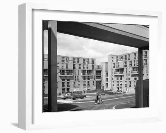 Oak Hill Housing Development, Rotherham, South Yorkshire, 1970S-Michael Walters-Framed Photographic Print