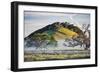 Oak Hills and Mist, Petaluma Backroads, Sonoma County-Vincent James-Framed Photographic Print