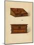 Oak Inlaid Box, Property of Edward Quilter; Oak Inlaid Box, Property of Edward Quilter-Shirley Charles Llewellyn Slocombe-Mounted Giclee Print