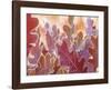 Oak Leaves Rimmed in Frost II-Don Paulson-Framed Giclee Print