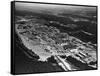 Oak Ridge Electromagnetic Plant-null-Framed Stretched Canvas