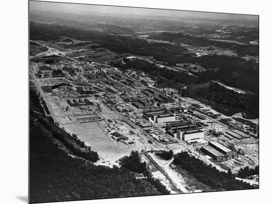 Oak Ridge Electromagnetic Plant-null-Mounted Photographic Print