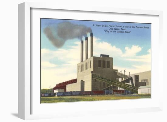 Oak Ridge Powerhouse, Tennessee-null-Framed Art Print