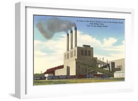 Oak Ridge Powerhouse, Tennessee-null-Framed Art Print