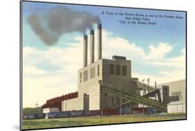 Oak Ridge Powerhouse, Tennessee-null-Mounted Art Print