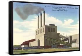 Oak Ridge Powerhouse, Tennessee-null-Framed Stretched Canvas