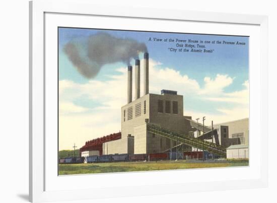 Oak Ridge Powerhouse, Tennessee-null-Framed Art Print