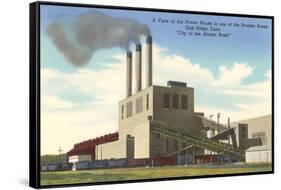 Oak Ridge Powerhouse, Tennessee-null-Framed Stretched Canvas