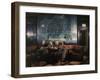 Oak Room Bar at the Plaza Hotel Stands Where a Wall Street Broker Once Had an Office-Dmitri Kessel-Framed Photographic Print