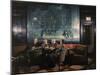 Oak Room Bar at the Plaza Hotel Stands Where a Wall Street Broker Once Had an Office-Dmitri Kessel-Mounted Photographic Print