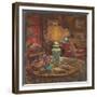 Oak Room Lamps-Susan Ryder-Framed Giclee Print