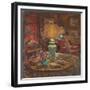 Oak Room Lamps-Susan Ryder-Framed Giclee Print